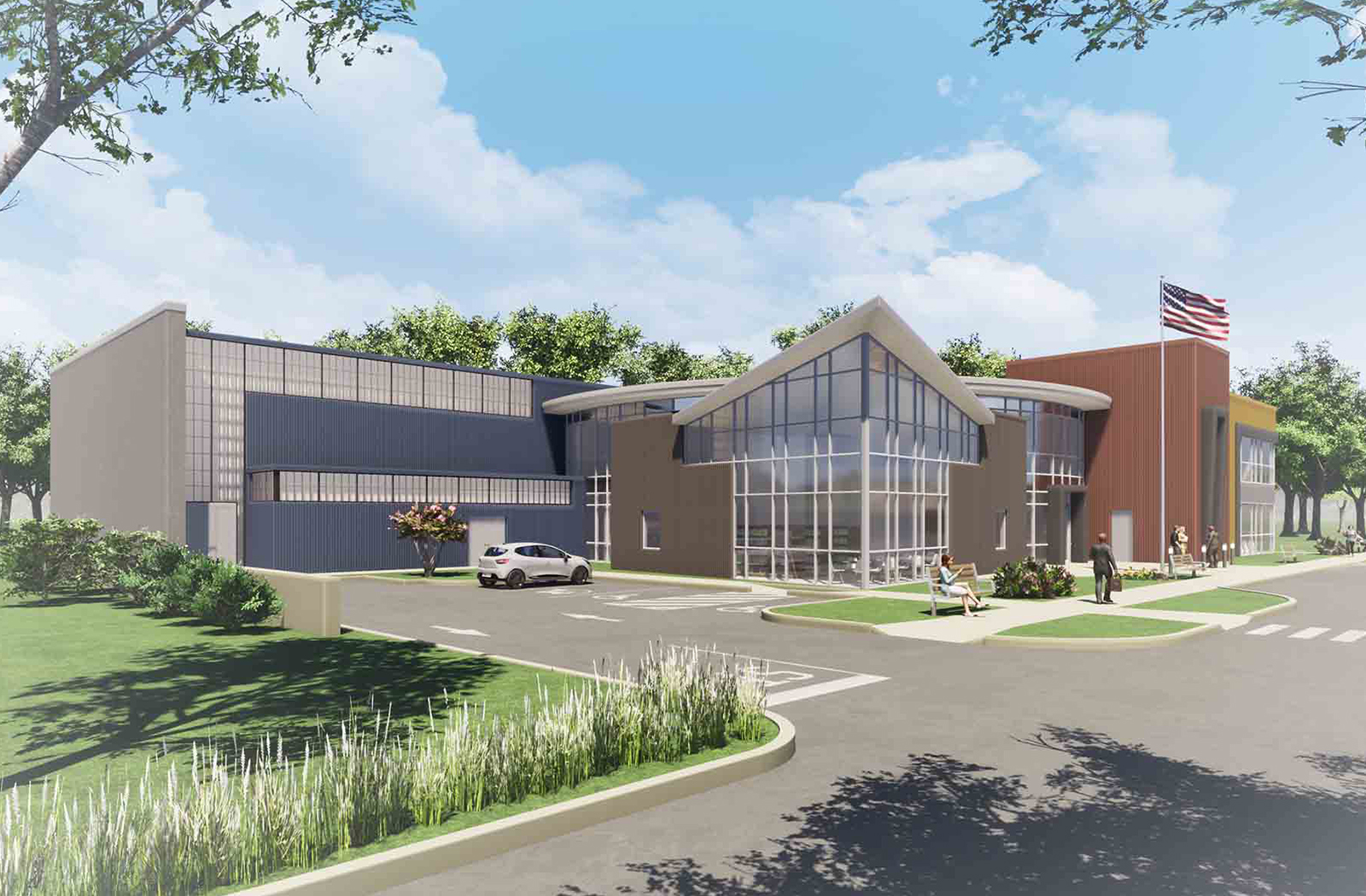 Franklin Township, New Youth Center - Kimmel Bogrette Architecture + Site